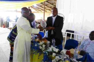 Award to the Bishop of Ijebuode